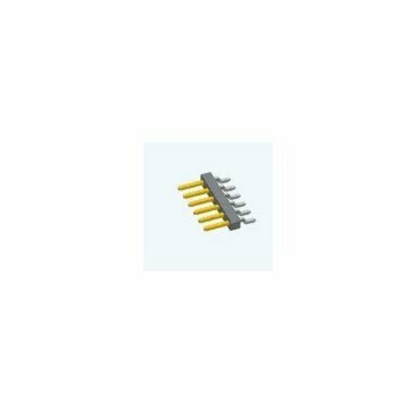 Fci Board Connector, 2 Contact(S), 1 Row(S), Male, Right Angle, 0.079 Inch Pitch, Surface Mount 10112684-G03-02LF